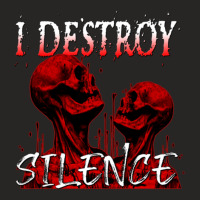 Destroy Silence Ladies Fitted T-shirt | Artistshot