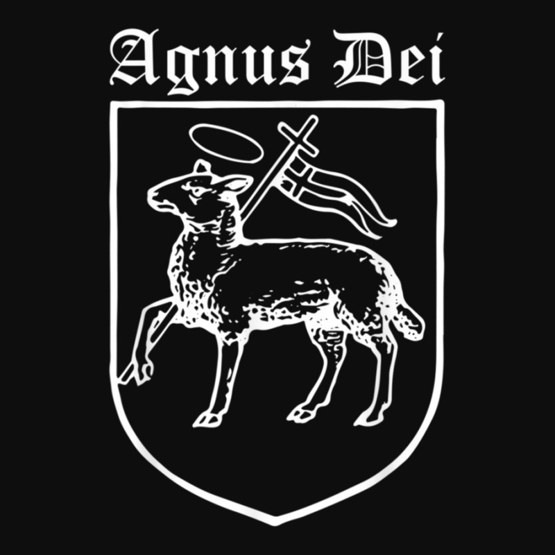 Agnus Dei Jesus Lamb Of God Traditional Latin Mass Catholic Crop Top by GageStoller | Artistshot