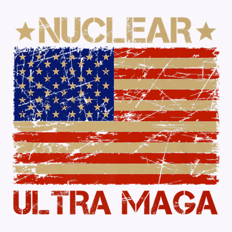 Pro Trump Nuclear Ultra Maga American Flag Vintage Tank Top | Artistshot