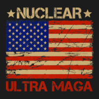 Pro Trump Nuclear Ultra Maga American Flag Vintage Hoodie & Jogger Set | Artistshot