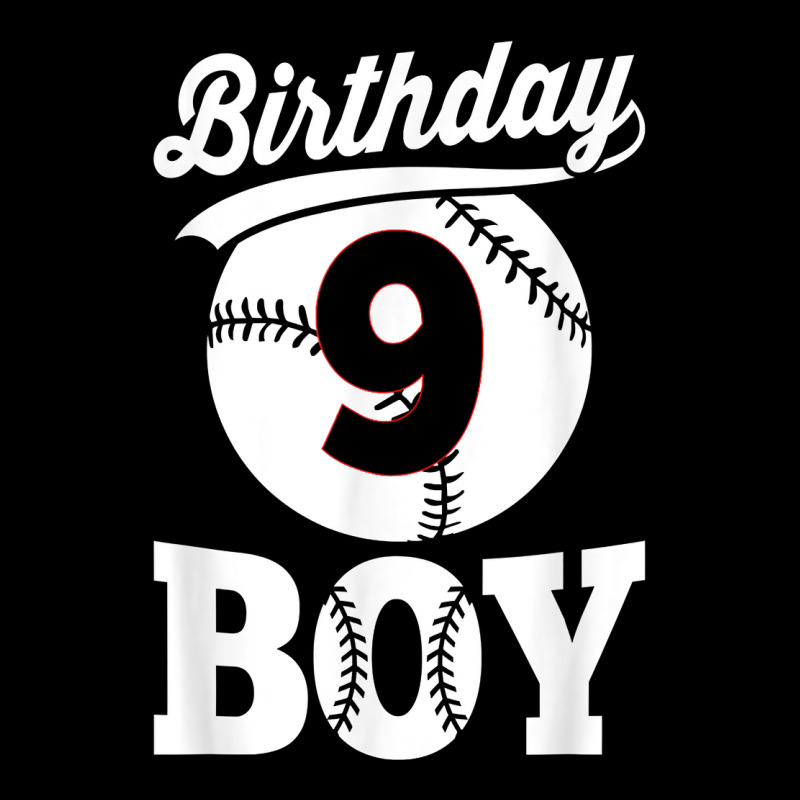 Baseball Ninth 9th Birthday Boy Natal Day T Shirt Toddler Sweatshirt by prix5d5gosson | Artistshot