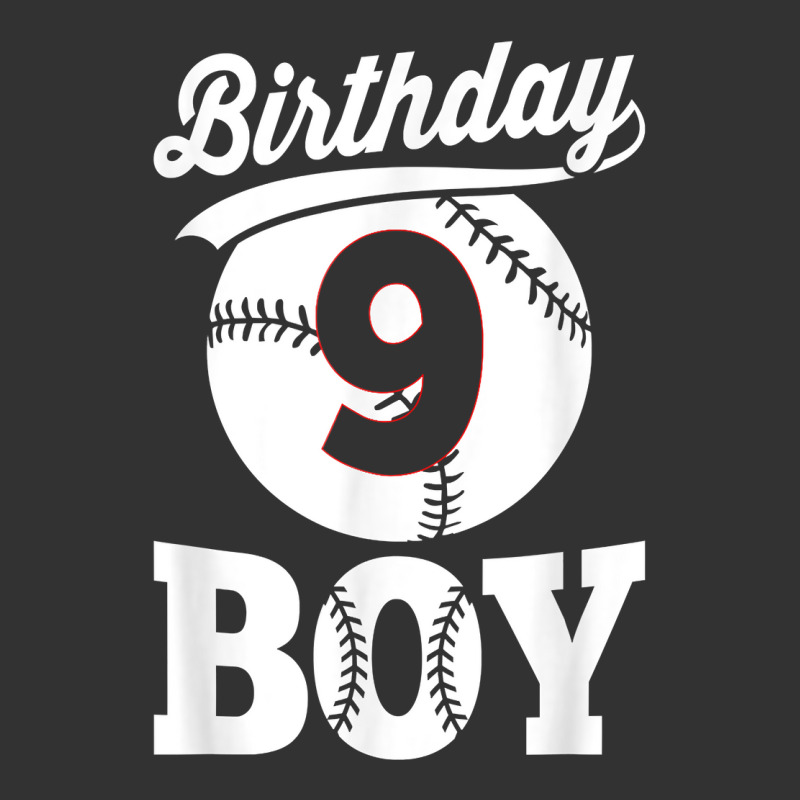 Baseball Ninth 9th Birthday Boy Natal Day T Shirt Baby Bodysuit by prix5d5gosson | Artistshot