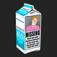 Missing Barb Milk Carton 3/4 Sleeve Shirt | Artistshot