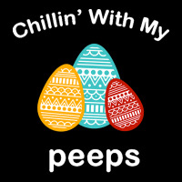 Easter Day T  Shirt Chillin' With My Peeps T  Shirt Pocket T-shirt | Artistshot