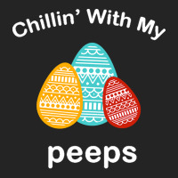 Easter Day T  Shirt Chillin' With My Peeps T  Shirt 3/4 Sleeve Shirt | Artistshot