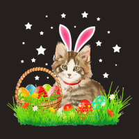 Easter Day T  Shirt Cute Cat Pet Hunting Egg Tree Bunny Easter Day T Tank Top | Artistshot