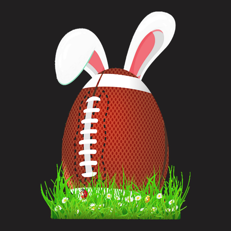 Easter Day T  Shirt Cute Easter Football Bunny Ears Egg Bunny Lover Gi T-Shirt by larmstrong437 | Artistshot