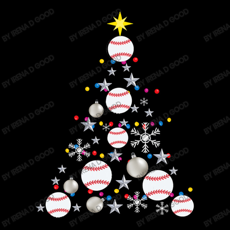 Baseball Baseball Christmas Tree Christmas Lights Baseball Pajama 109 Pocket T-Shirt by Irena D Good | Artistshot