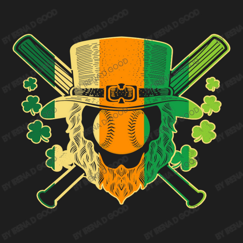 Baseball Baseball St. Patricks Day Leprechaun Hat Classic T-shirt by Irena D Good | Artistshot