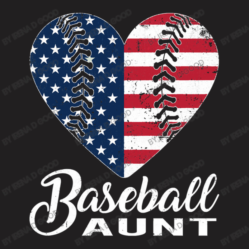 Baseball Coach Aunt Mothers Day Baseball T-Shirt by Irena D Good | Artistshot