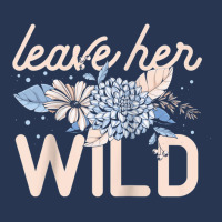 Leave Her Wild Flowers Gardener Botanical Gardener Florist Raglan Base Ladies Denim Jacket | Artistshot