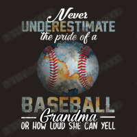 Baseball Coach The Pride Of A Baseball Grandma Baseball Tank Top | Artistshot