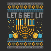 Lets Get Lit Menorah Jewish Pun Ugly Hanukkah Chanukkah Xmas Tank Top Exclusive T-shirt | Artistshot