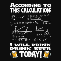 Hot Trend According To This Calculation, I Drink Beer Crop Top | Artistshot