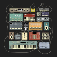 Electronic Musician Synthesizer And Drum Machine Dj 1 Drawstring Bags | Artistshot