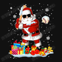 Baseball Santa Playing Baseball Cool Christmas Santa Baseball Graphic T-shirt | Artistshot