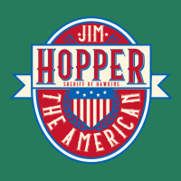 Sheriff Hopper   The American   Label T-shirt | Artistshot