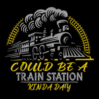 Could Be A Train Station Kinda Day T Shirt Kids Cap | Artistshot