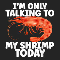 Cute Shrimp Design For Shrimp Lover Seafood Cool Crustacean T Shirt 3/4 Sleeve Shirt | Artistshot