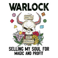 D20 Dice The Warlock Rpg Class Tabletop Roleplaying Game T Shirt Crop Top | Artistshot