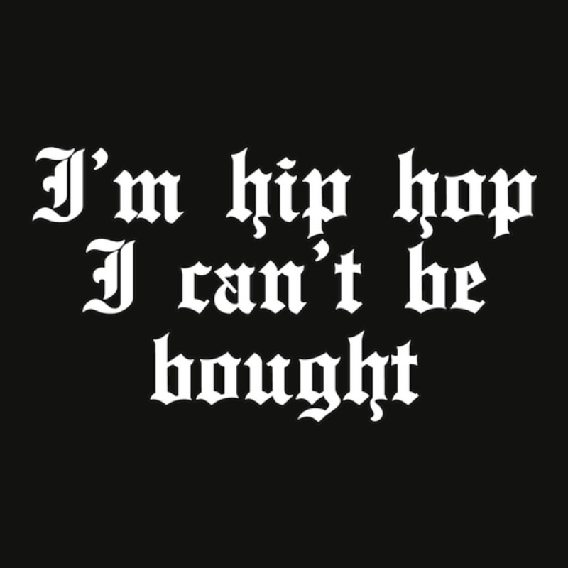 Hip Hop Underground Rap Quote Scorecard Crop Tee by AmyLynneCarson | Artistshot