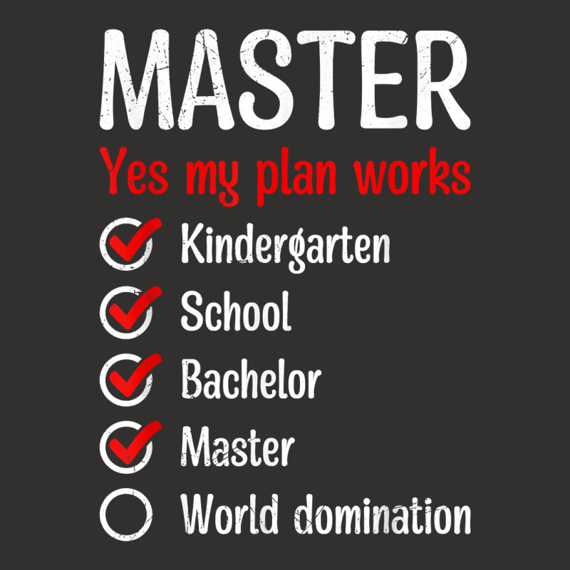 Kindergarten World Domination Master Degree T Shirt Champion Hoodie by polioukhi | Artistshot