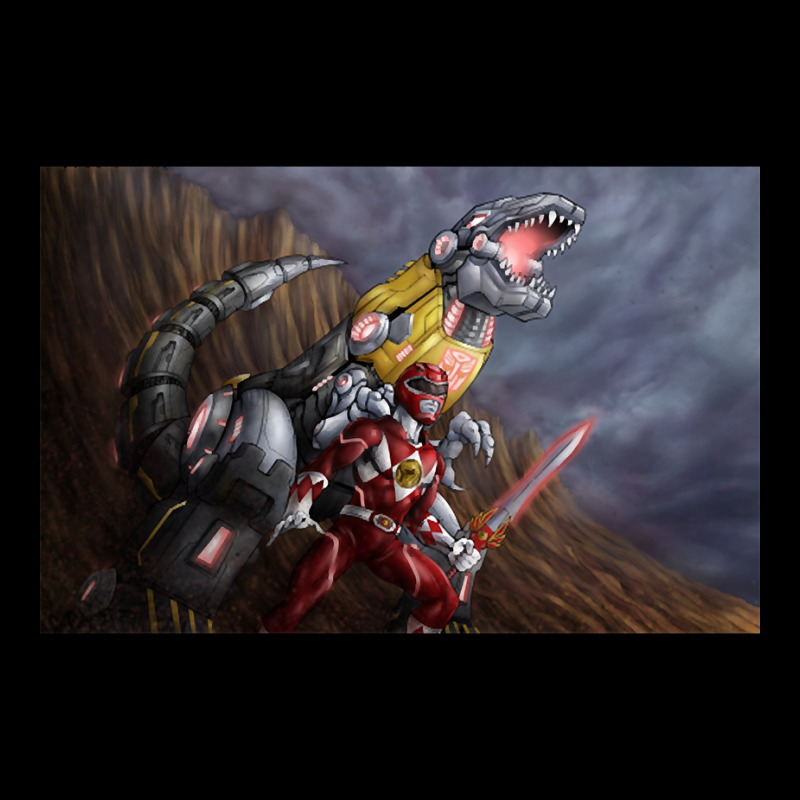 Hot Trend Red Ranger & Grimlock Toddler Sweatshirt by hongquangd | Artistshot