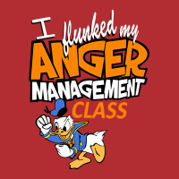 I Flunked Anger Management Donald Angry Bird Ladies Fitted T-shirt | Artistshot