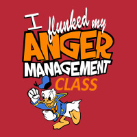 I Flunked Anger Management Donald Angry Bird Women's V-neck T-shirt | Artistshot