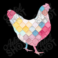 Pattern Chicken Pink V-neck Tee | Artistshot