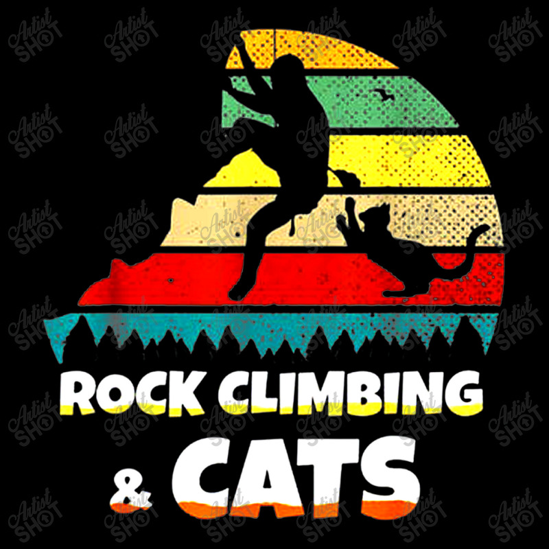 I Love Rock Climbing Cats Pocket T-Shirt by arthabejo99 | Artistshot