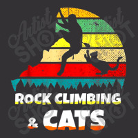 I Love Rock Climbing Cats Vintage Short | Artistshot