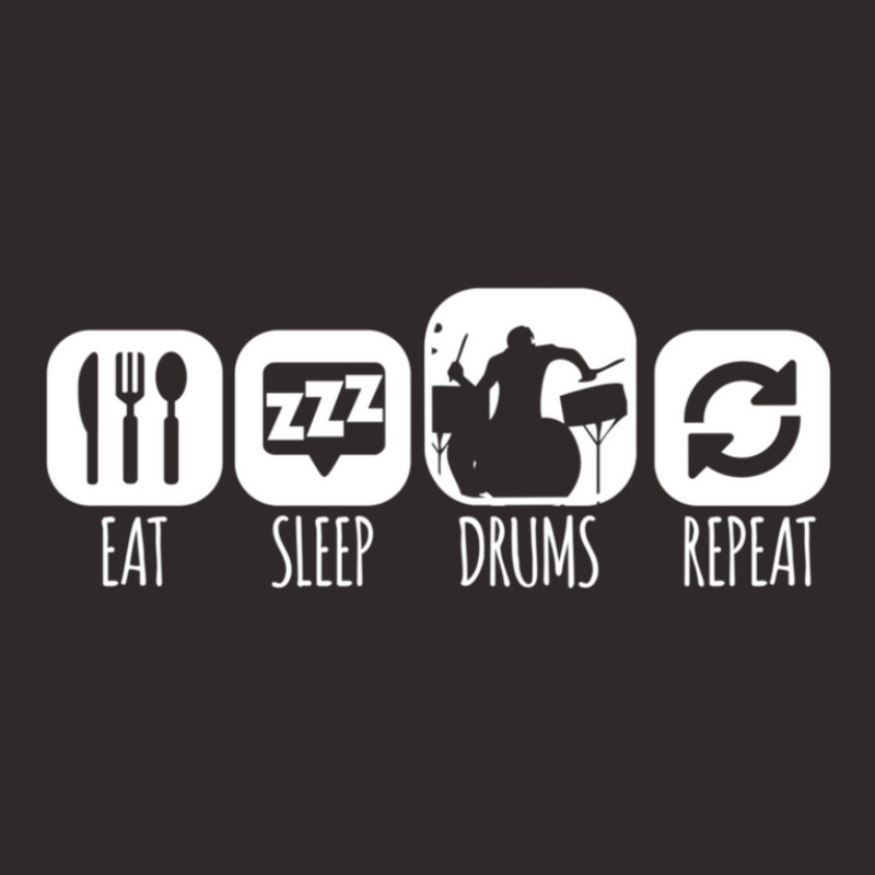 Eat Sleep Drums Drummer Mantra Racerback Tank by ChristopherJamesSandbo | Artistshot