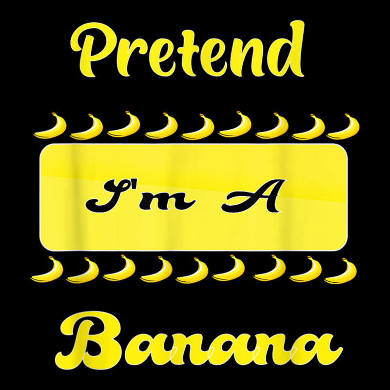 Pretend I'm A Banana Funny For Monkey Lovers Women's V-Neck T-Shirt by DanielPatrickGrasseschi | Artistshot