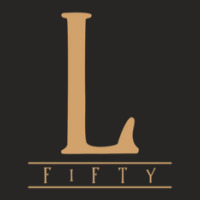 L (fifty) Gold Roman Numerals Ladies Fitted T-shirt | Artistshot