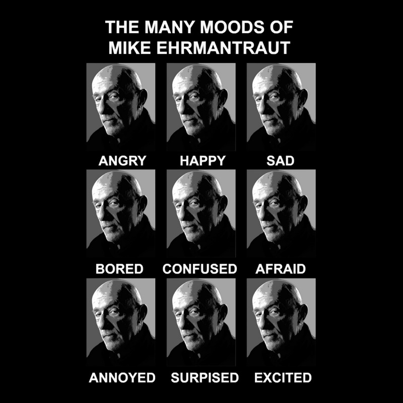 Many Moods Of Mike V-Neck Tee by ardylanda | Artistshot