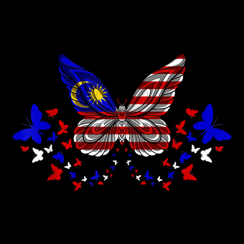 Malaysia Malaysian Malaysia Flag Butterflies T Shirt Youth Hoodie by polioukhi | Artistshot