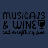 Musicals And Wine And Everything Fine Men Denim Jacket | Artistshot