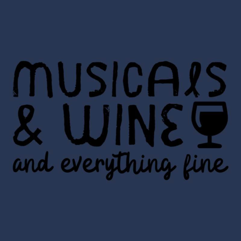 Musicals And Wine And Everything Fine Men Denim Jacket | Artistshot