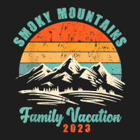 Family Vacation 2023 Hiking Camping Tennessee Smoky Mountain T Shirt Classic T-shirt | Artistshot