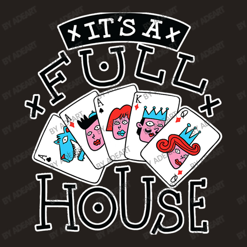 Poker Full House Lucky Casino Gambling Tank Top | Artistshot