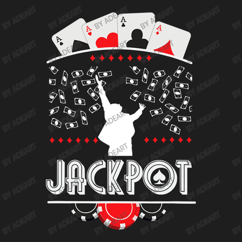 Poker Jackpot Money Rain Winners Classic T-shirt | Artistshot