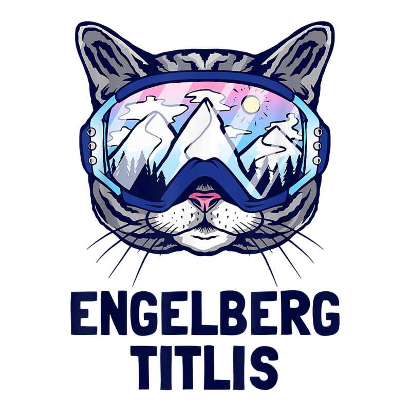 Engelberg Titlis Alpine Mountain Panorama Ski Goggles Cats T Shirt Baby Tee by angellacz6cstu | Artistshot