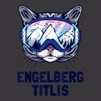 Engelberg Titlis Alpine Mountain Panorama Ski Goggles Cats T Shirt Ladies Curvy T-shirt | Artistshot