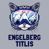 Engelberg Titlis Alpine Mountain Panorama Ski Goggles Cats T Shirt Tank Dress | Artistshot