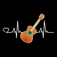 Funny Guitar Heartbeat Guitar Player Instrument Design Women's V-neck T-shirt | Artistshot