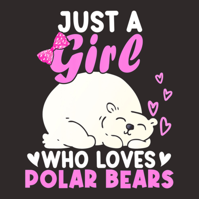 Girl Who Loves Polar Bear | North Pole | Cute Polar Bear Racerback Tank by mensenicasase | Artistshot