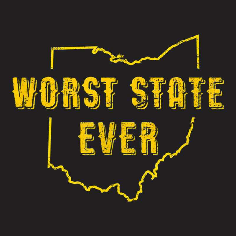 Ohio Sucks Worst State Ever, Michigan Sports Fan Shirt T-shirt | Artistshot