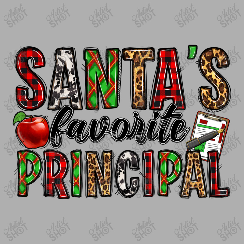 Santa's Favorite Principal Ladies Fitted T-Shirt by Jasminsmagicworld | Artistshot