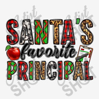 Santa's Favorite Principal Scorecard Crop Tee | Artistshot